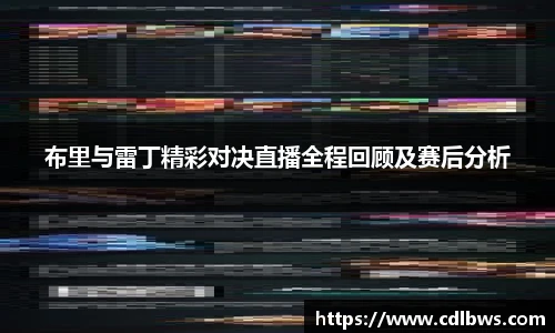 布里与雷丁精彩对决直播全程回顾及赛后分析
